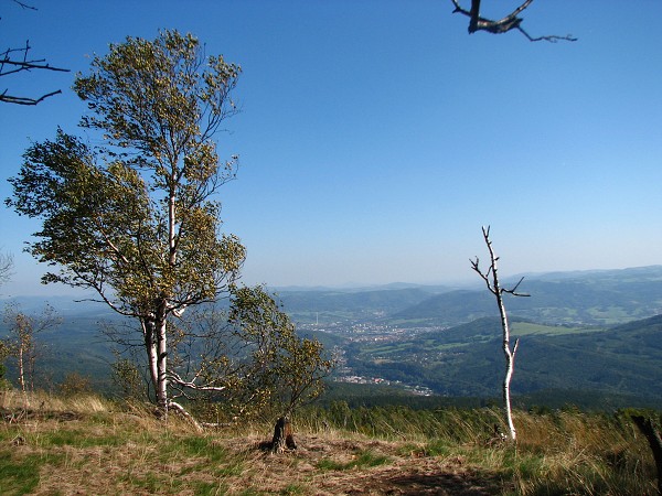 TISKÉ STĚNY,DEČÍNKSÝ SNĚŽNÍK 722 M,BELVEDER